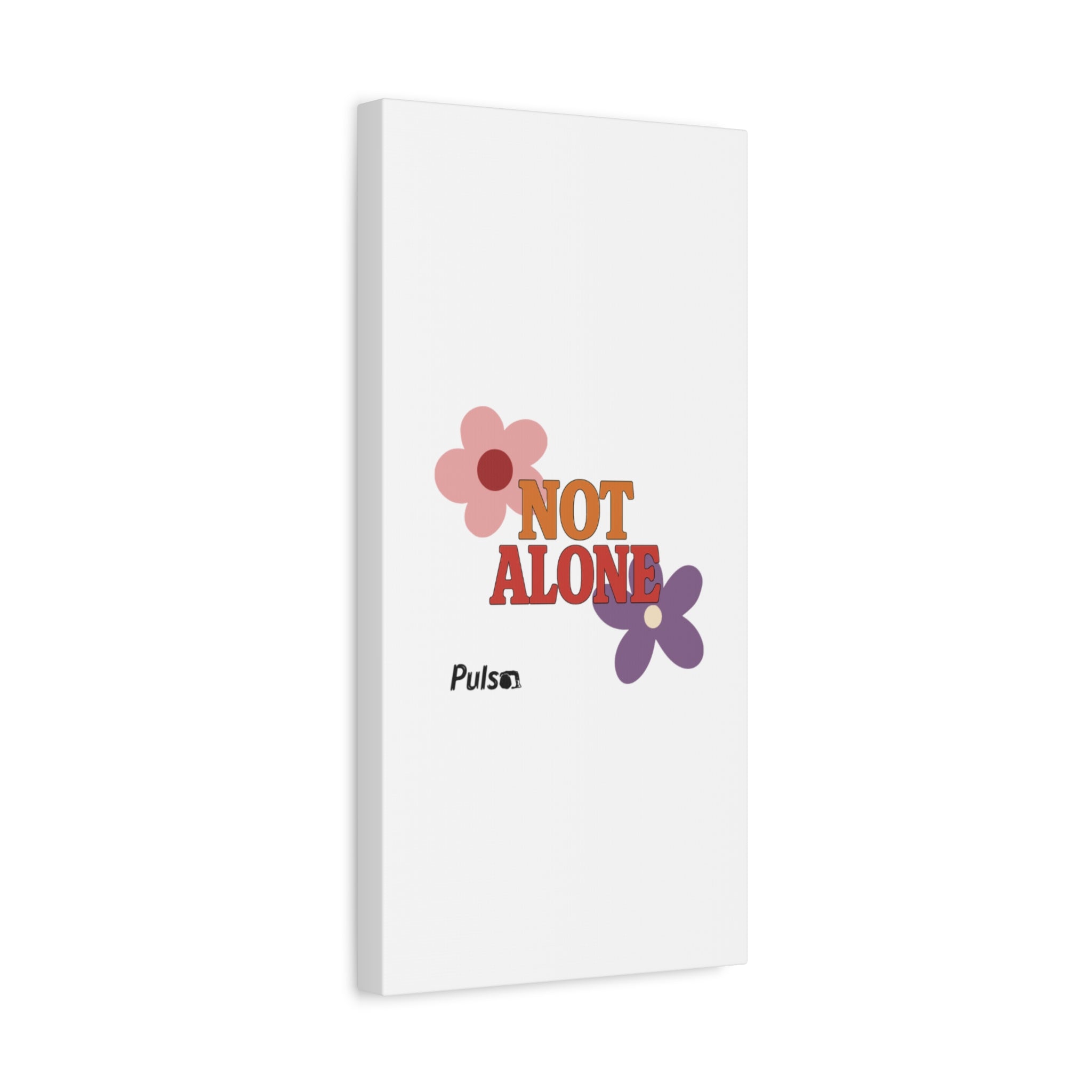 Not Alone Canvas | Christian, Friendship Valentine, Platonic Love