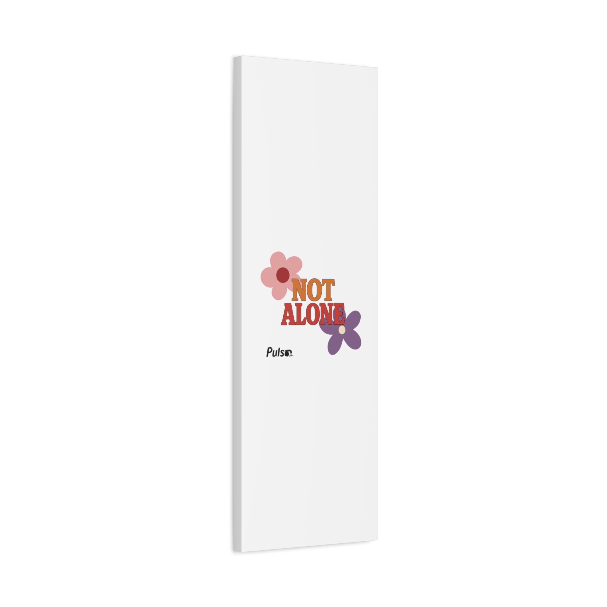 Not Alone Canvas | Christian, Friendship Valentine, Platonic Love