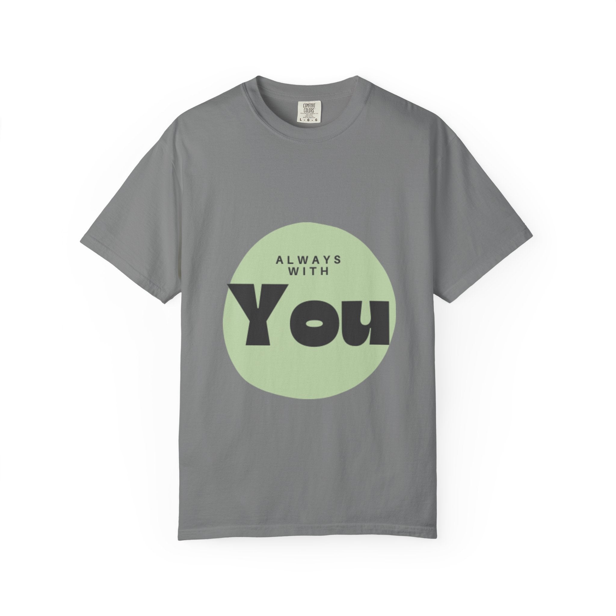 Always With You Tee — Christian, Retro Circle, Love