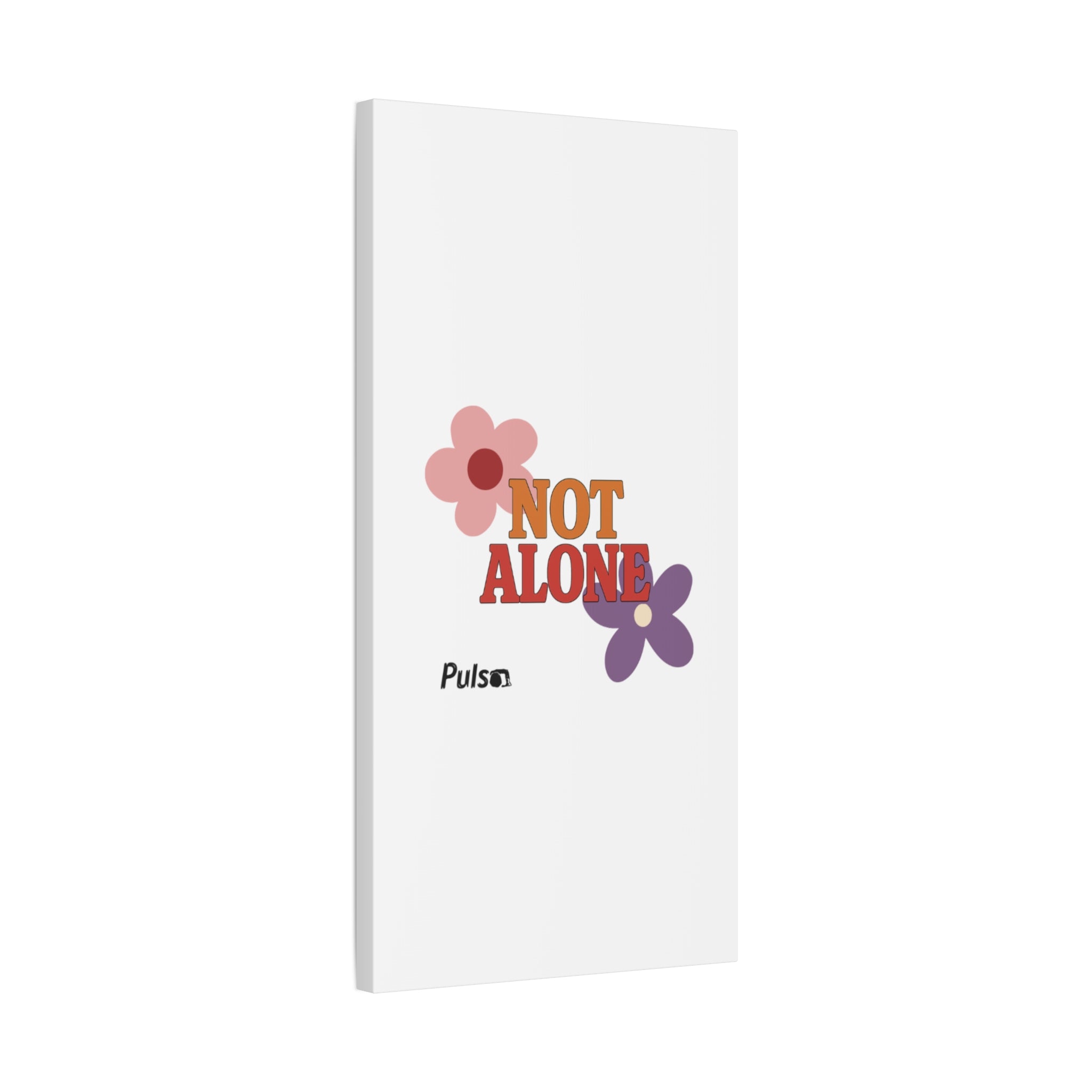 Not Alone Canvas | Christian, Friendship Valentine, Platonic Love
