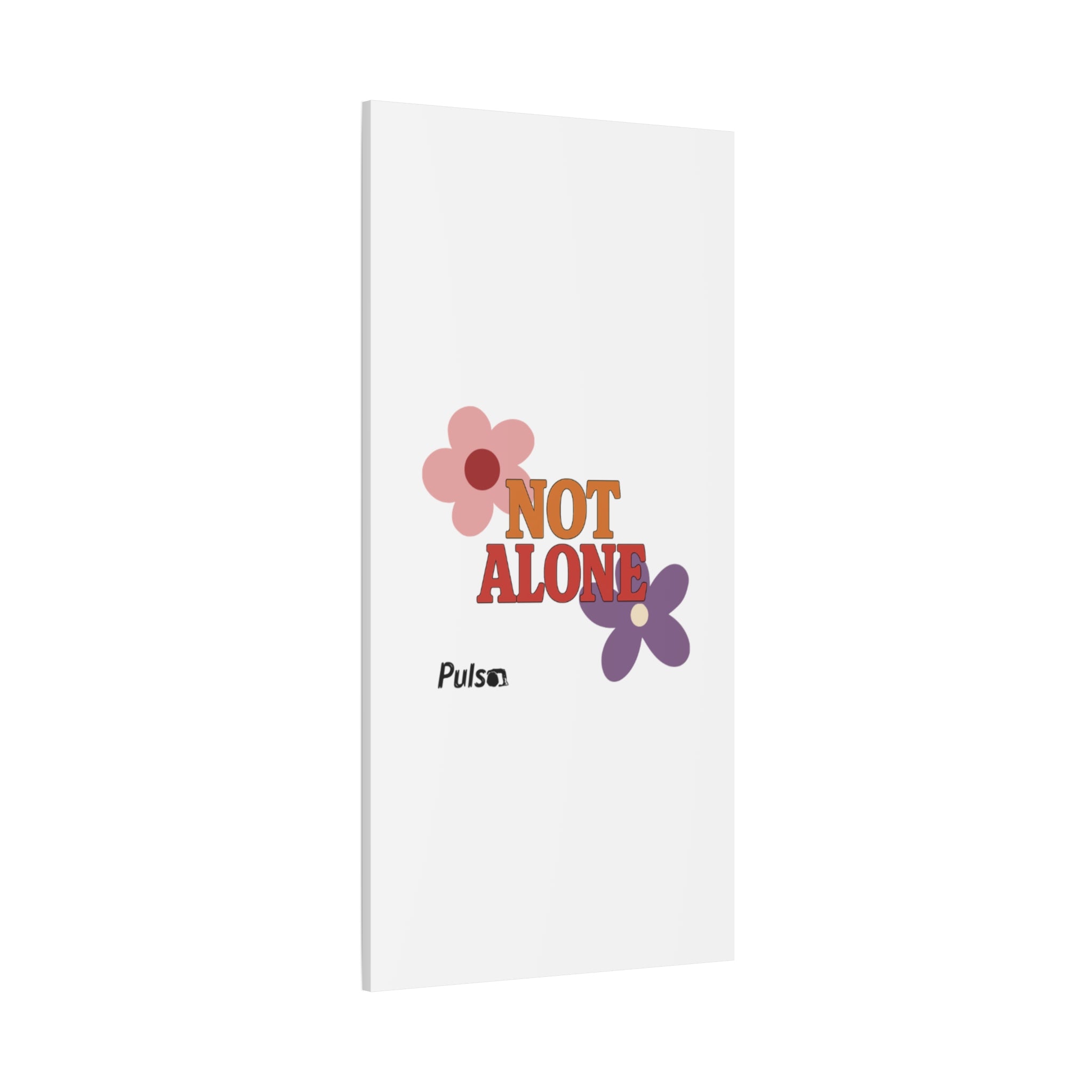 Not Alone Canvas | Christian, Friendship Valentine, Platonic Love