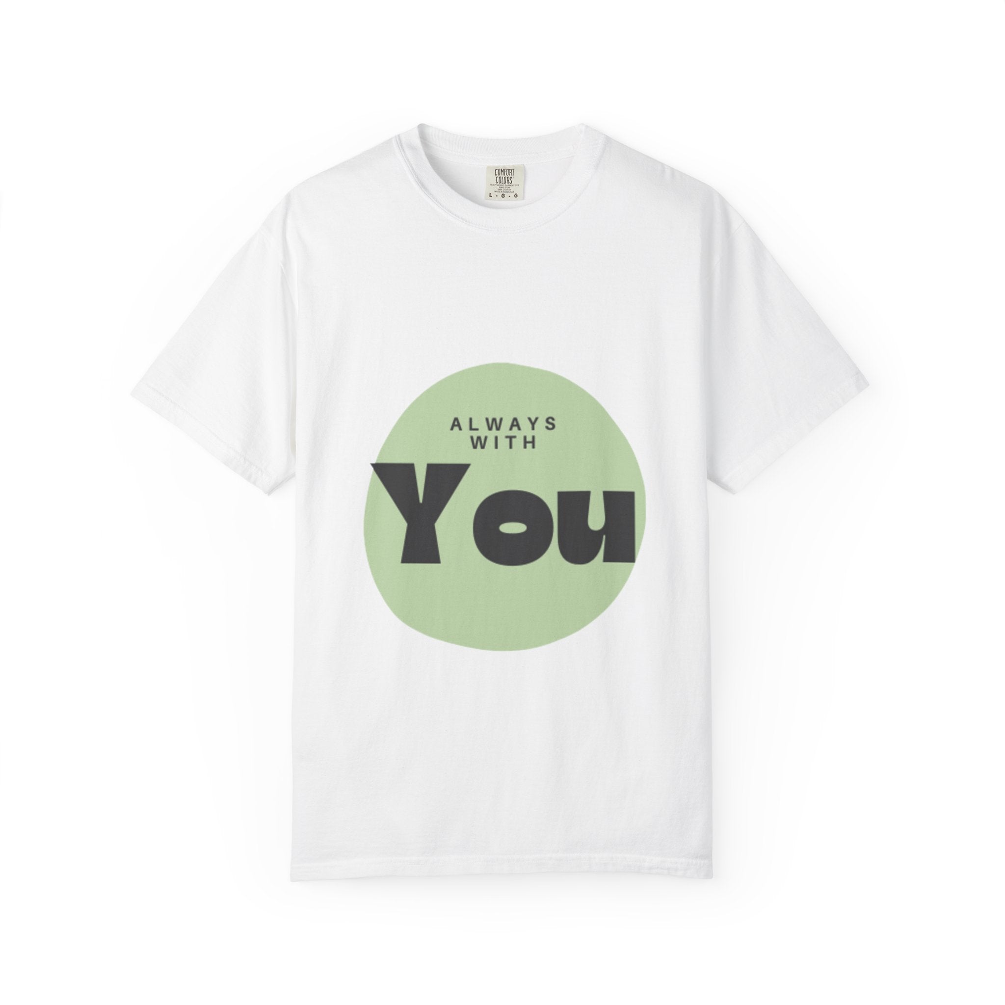 Always With You Tee — Christian, Retro Circle, Love