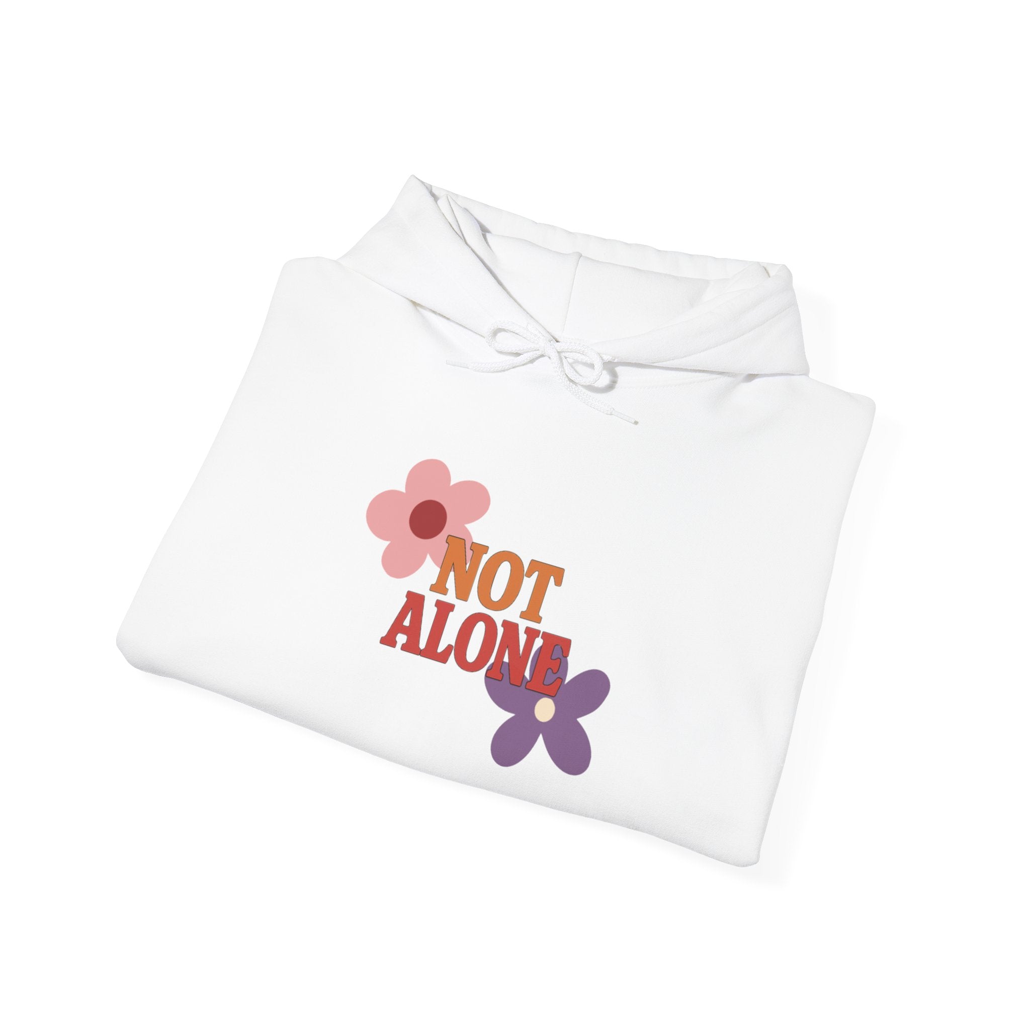 Not Alone Hoodie | Christian, Friendship Valentine, Platonic Love