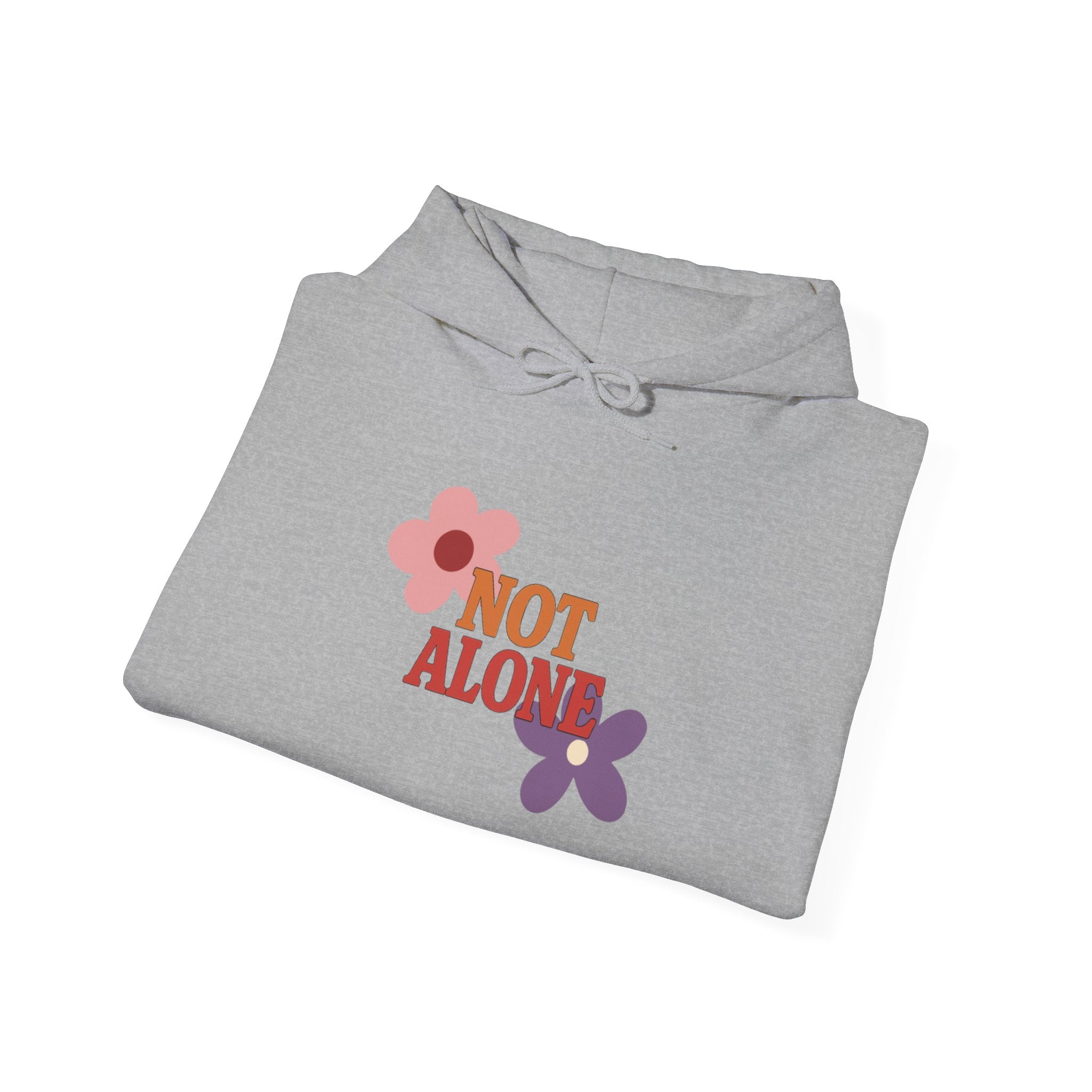 Not Alone Hoodie | Christian, Friendship Valentine, Platonic Love