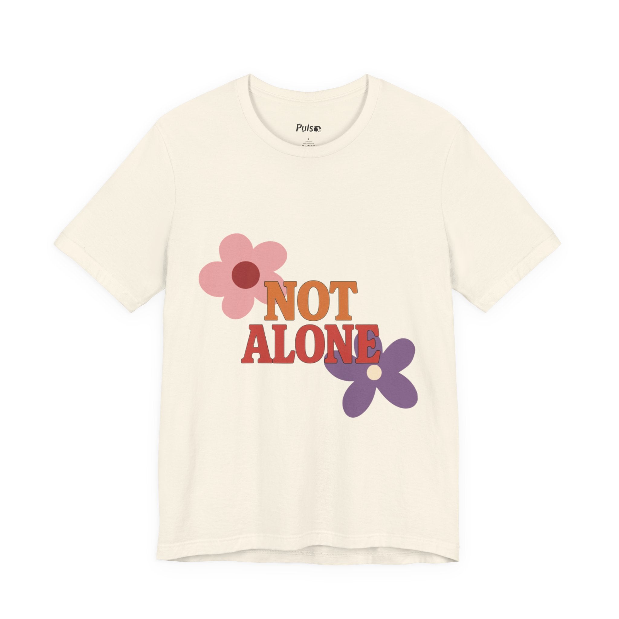 Not Alone Tee | Christian, Friendship Valentine, Platonic Love