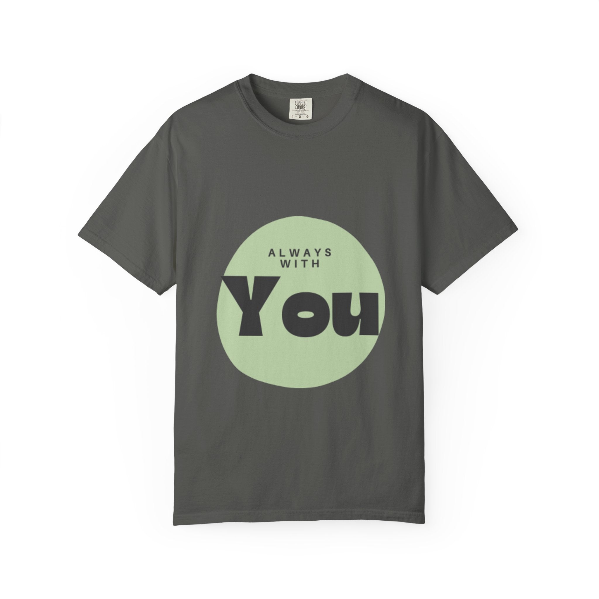 Always With You Tee — Christian, Retro Circle, Love