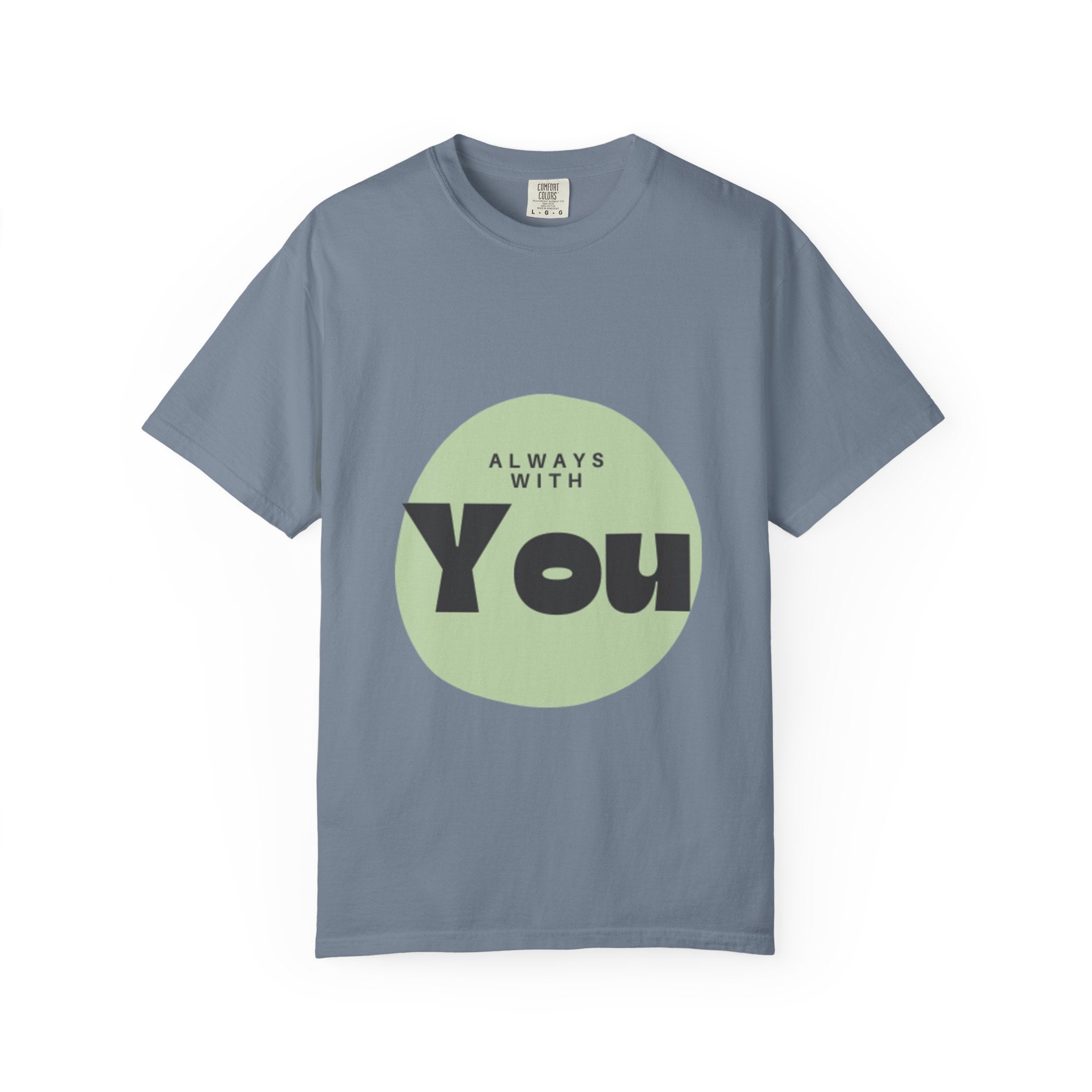 Always With You Tee — Christian, Retro Circle, Love