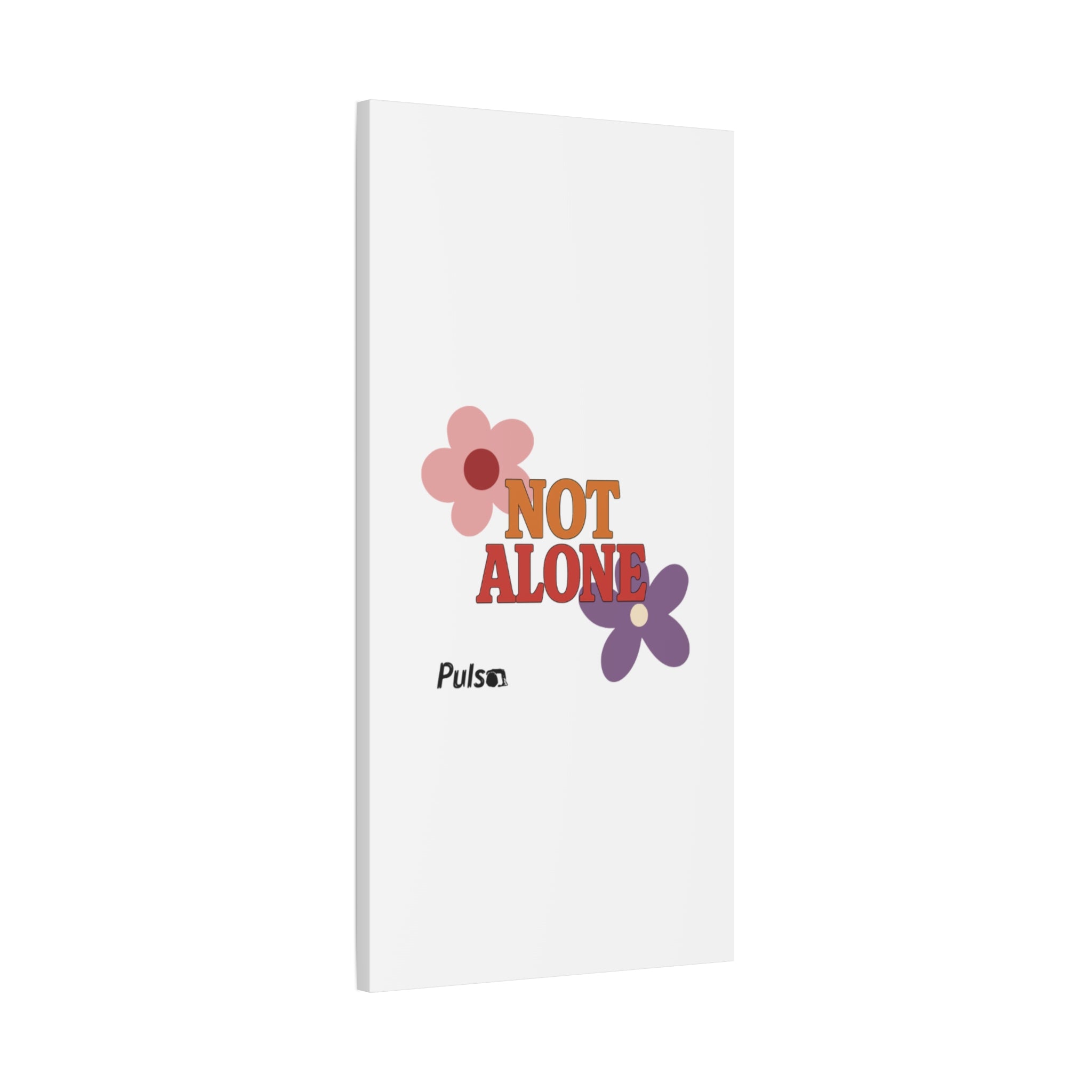 Not Alone Canvas | Christian, Friendship Valentine, Platonic Love