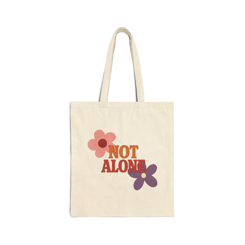 Not Alone Tote | Christian, Friendship Valentine, Platonic Love Galentine’s Bag