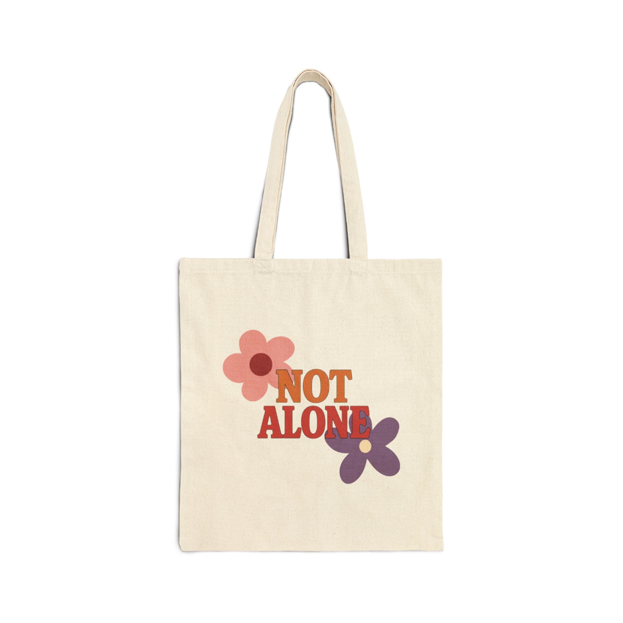 Not Alone Tote | Christian, Friendship Valentine, Platonic Love Galentine’s Bag