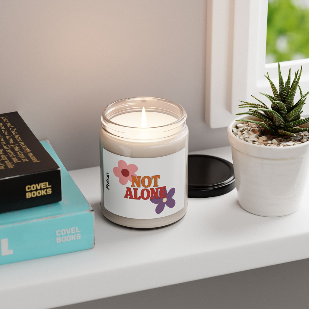Not Alone Candle | Christian, Friendship Valentine, Platonic Love