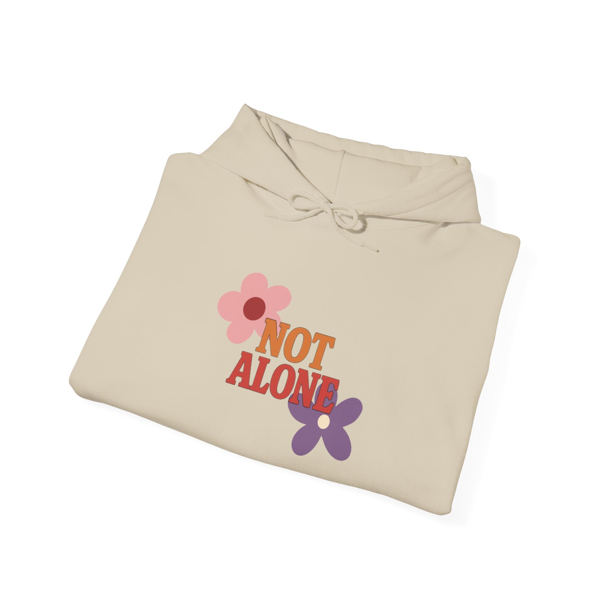 Not Alone Hoodie | Christian, Friendship Valentine, Platonic Love