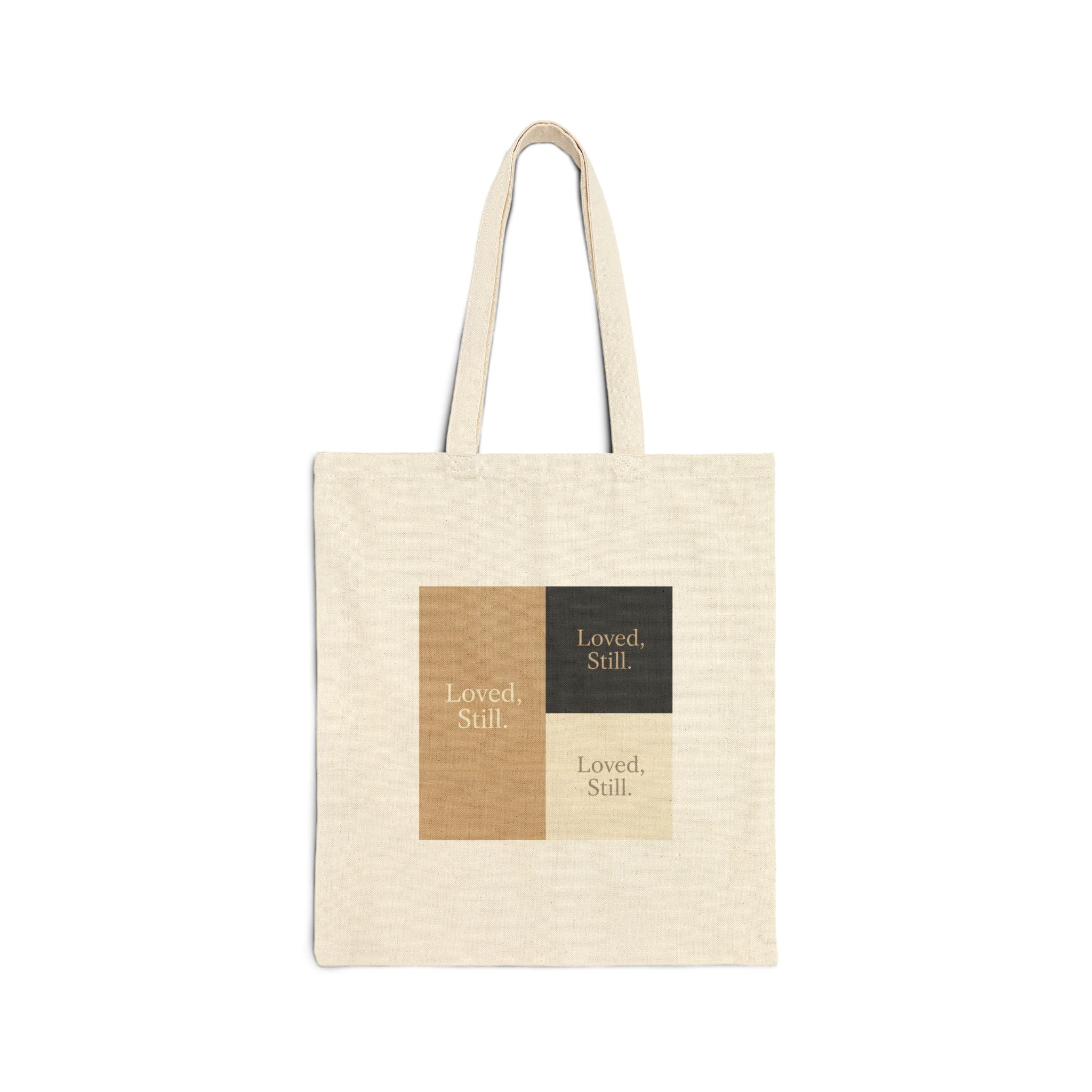 Loved Still Tote | Christian, Friendship Valentine, platonic love, Galentine’s