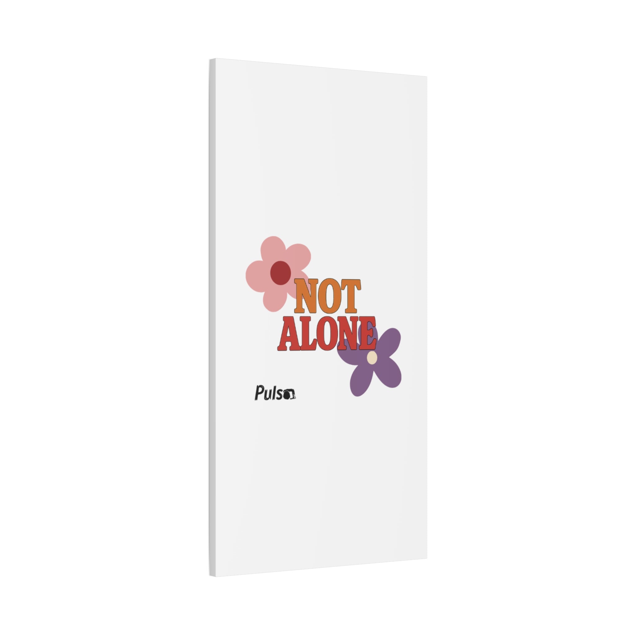 Not Alone Canvas | Christian, Friendship Valentine, Platonic Love