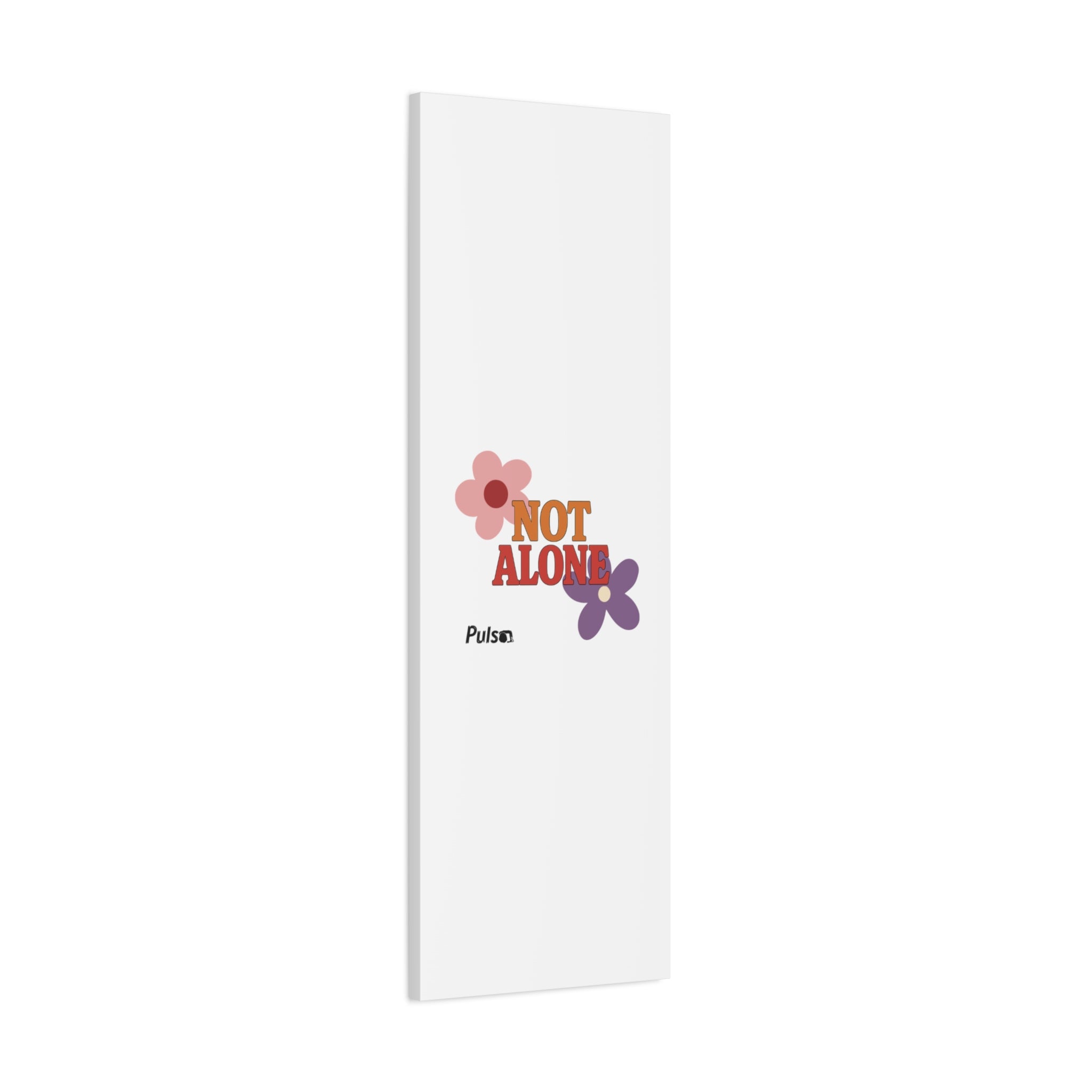 Not Alone Canvas | Christian, Friendship Valentine, Platonic Love