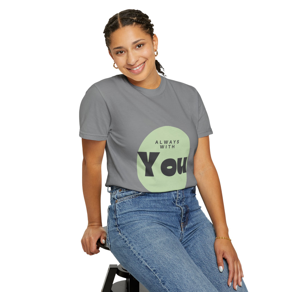 Always With You Tee — Christian, Retro Circle, Love