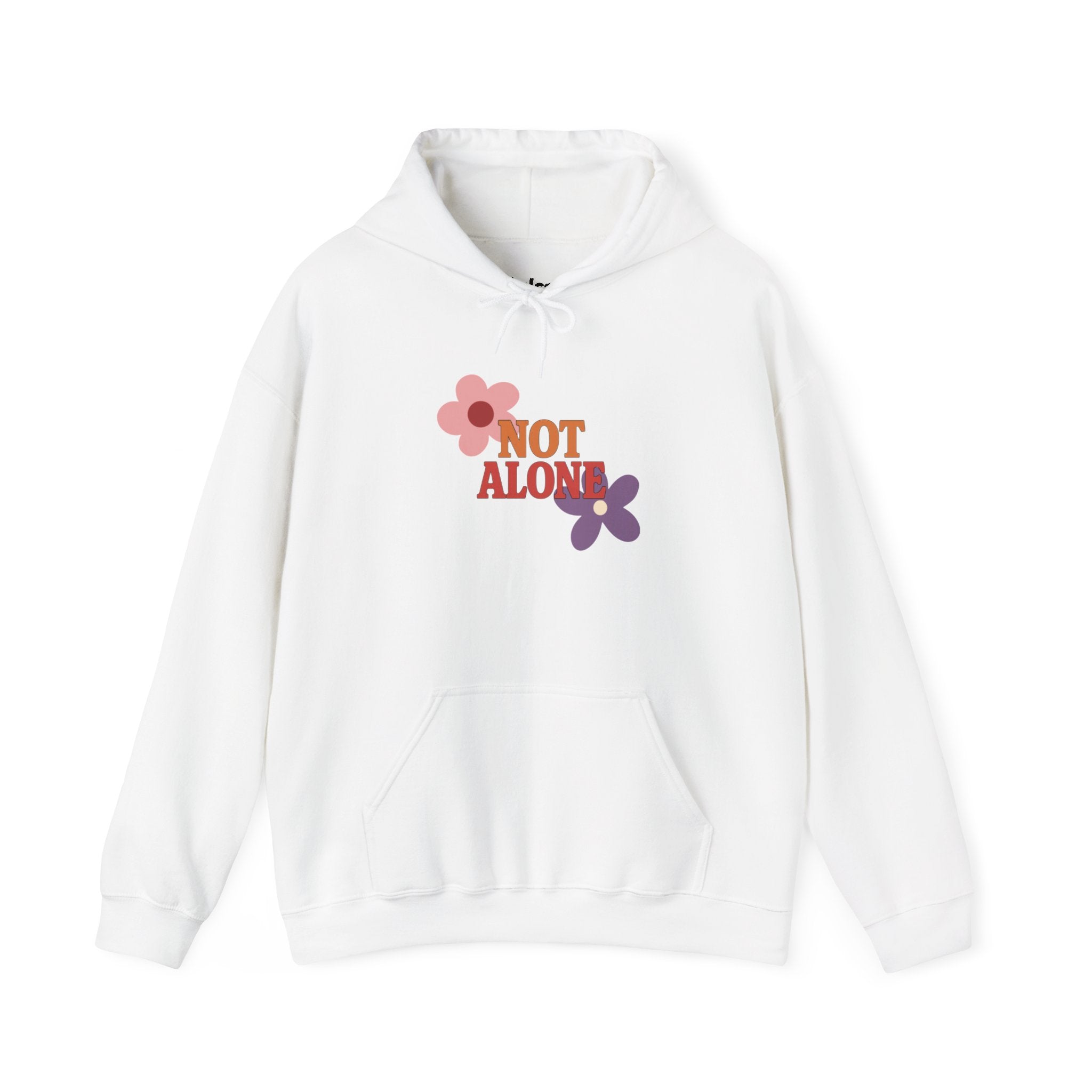 Not Alone Hoodie | Christian, Friendship Valentine, Platonic Love