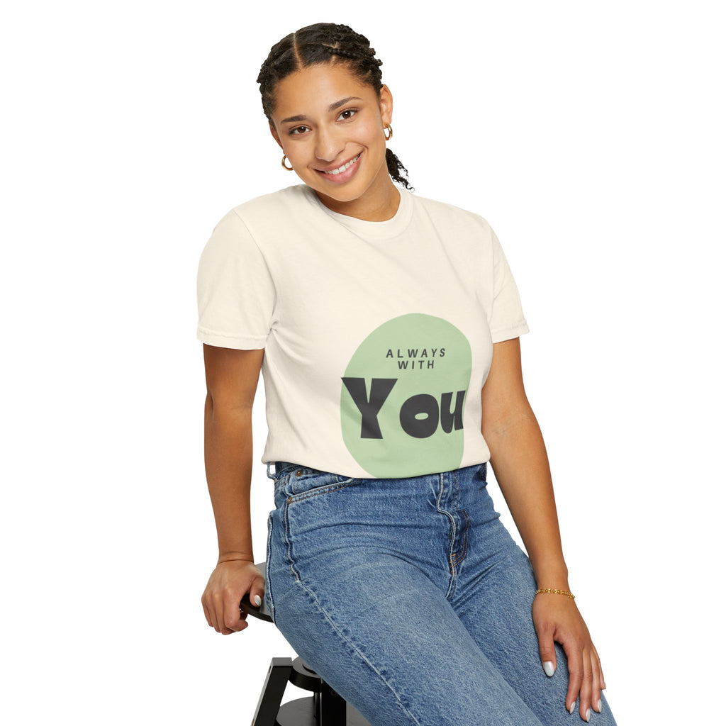 Always With You Tee — Christian, Retro Circle, Love