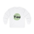 Always With You Long Sleeve Tee — Christian Minimalist Circle Design