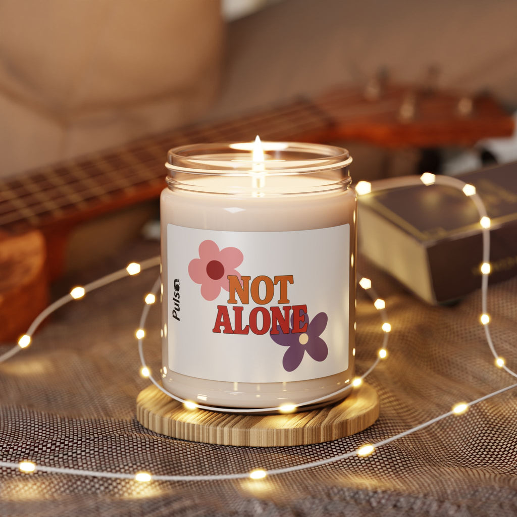 Not Alone Candle | Christian, Friendship Valentine, Platonic Love