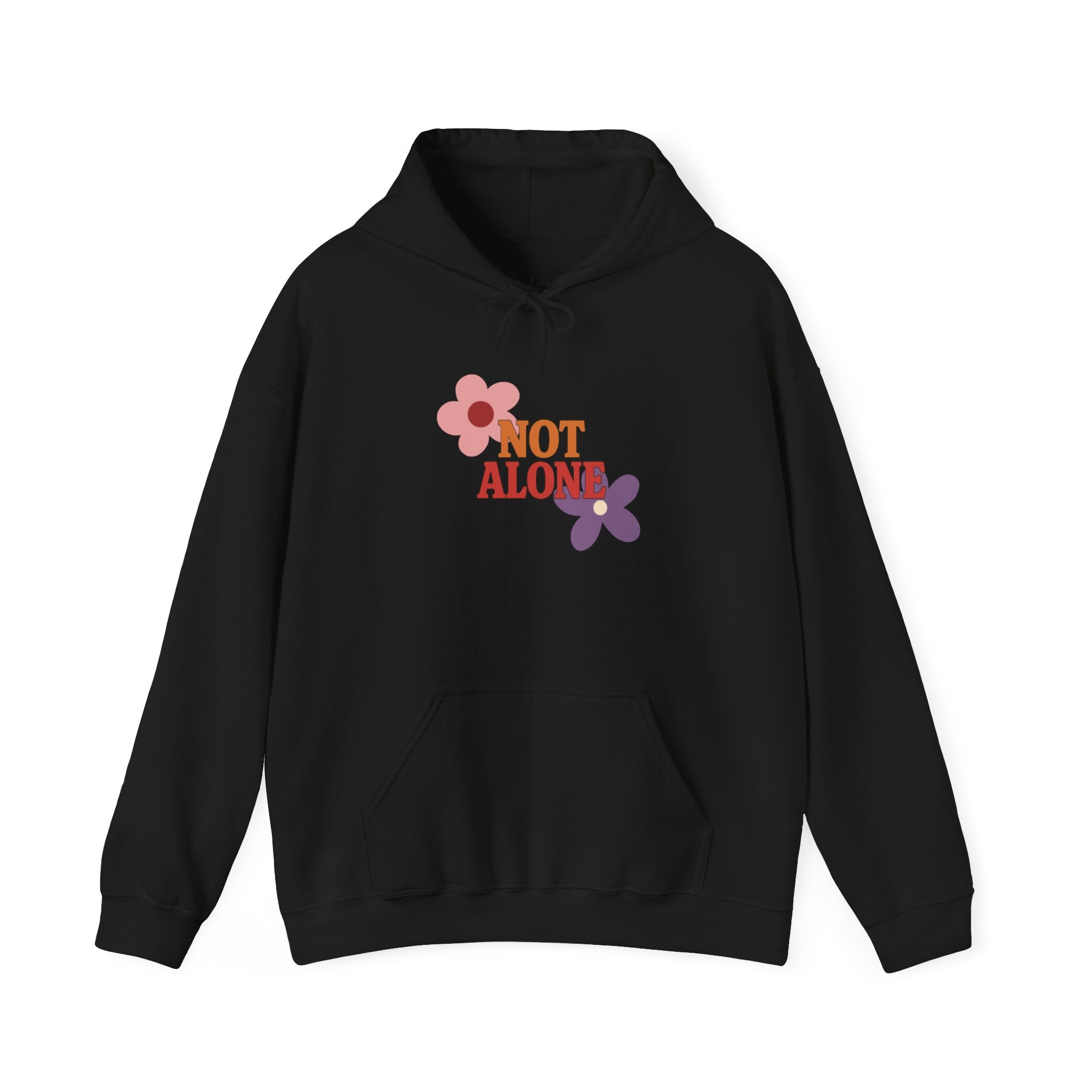 Not Alone Hoodie | Christian, Friendship Valentine, Platonic Love