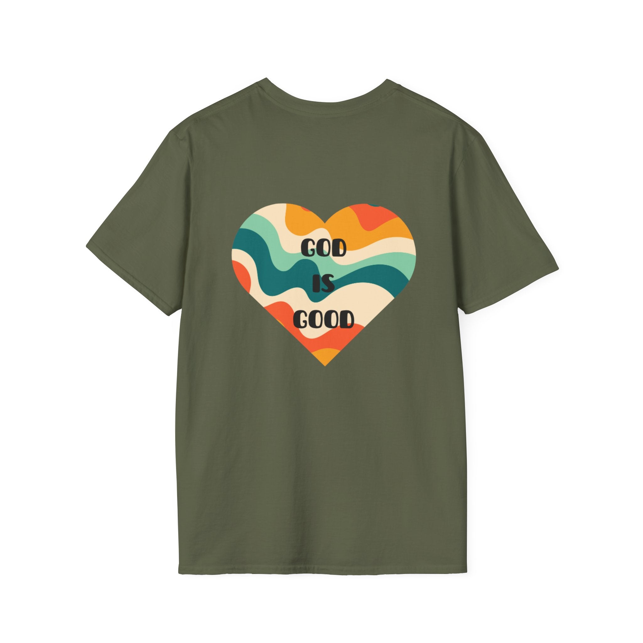 God Is Good All The Time T-Shirt | Faith Christian Tee, Religious Reminder