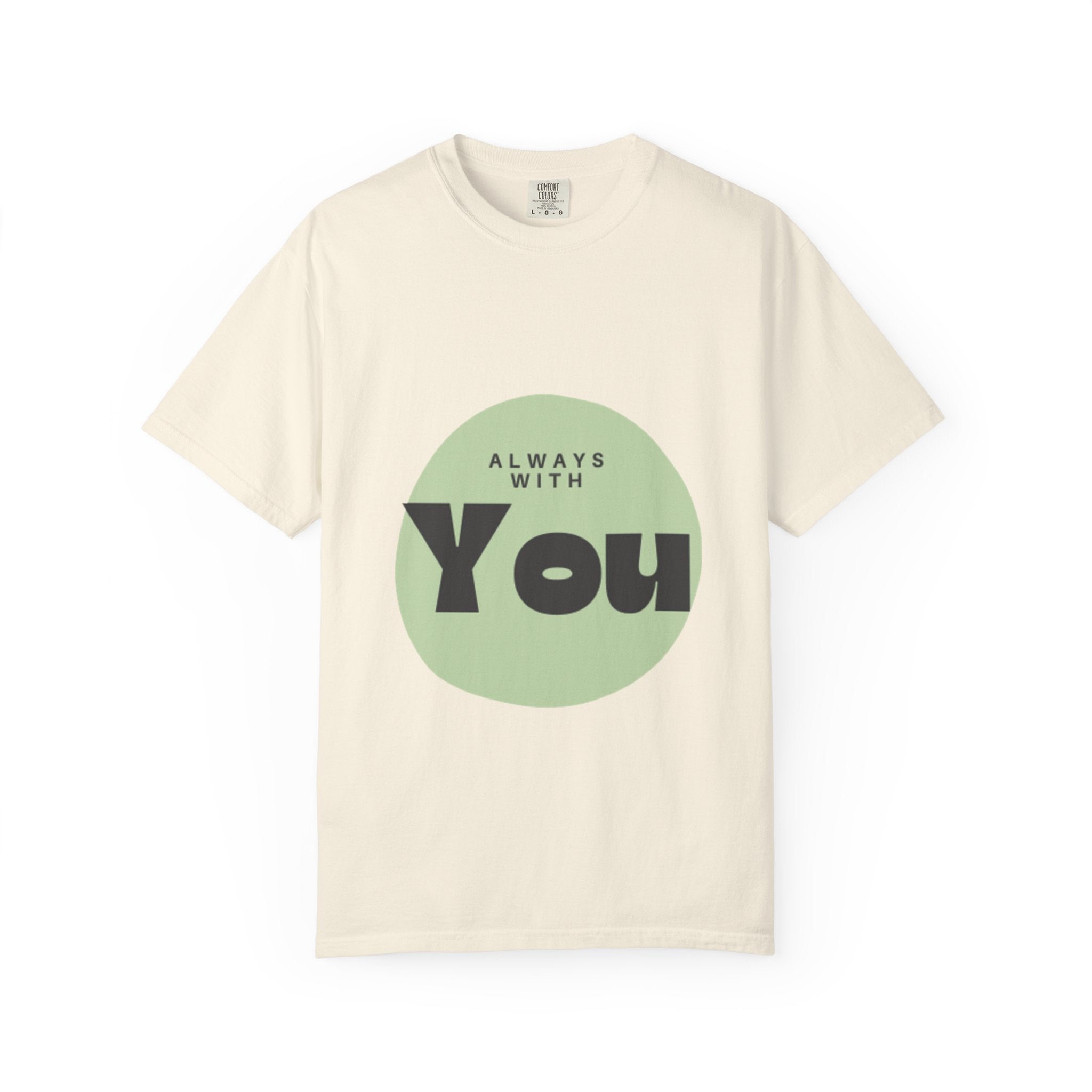 Always With You Tee — Christian, Retro Circle, Love
